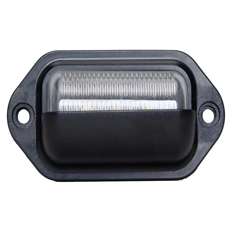 Lampu plat lesen oval