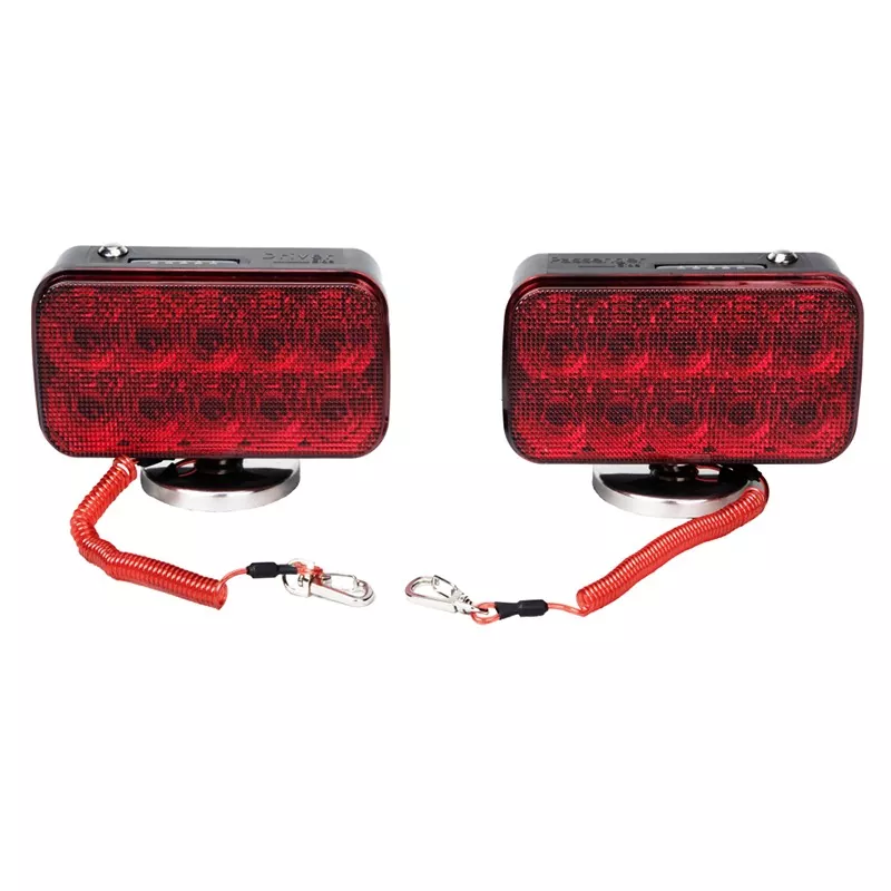 Lampu treler magnet tanpa wayar segi empat tepat